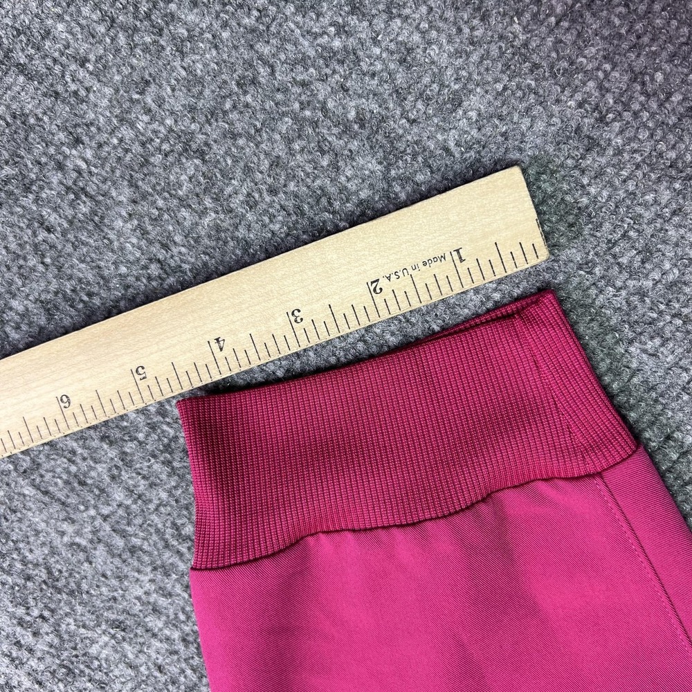 Fabletics Jogger Pants Womens M Pink Woven Elastic Waist Pockets Stretch Lounge - Picture 14 of 14